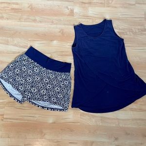 Latched Mama Lounge Set in Navy